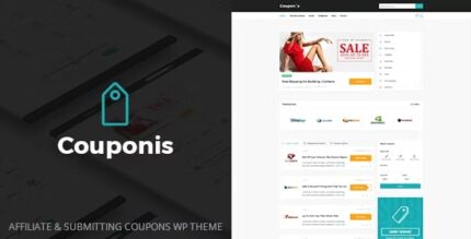 Couponis Affiliate Submitting Coupons WordPress Theme