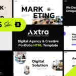 Axtra Theme | Digital Agency Creative Portfolio Theme