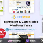 MedXtore Theme – Responsive Multipurpose Elementor WooCommerce WordPress Theme