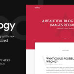 Typology Theme – Minimalist Blog & Text Based Theme for WordPress 1.7.6