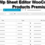 WP Sheet Editor WooCommerce Products Premium Addon 1.8.13