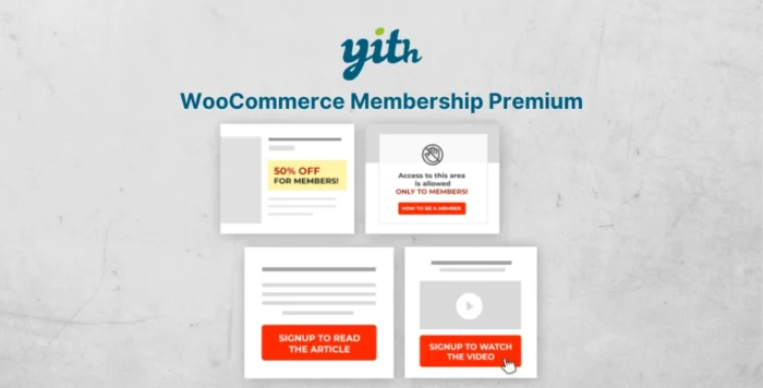 YITH WooCommerce Membership Premium Plugin