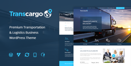 Transcargo logistics transportation wp theme